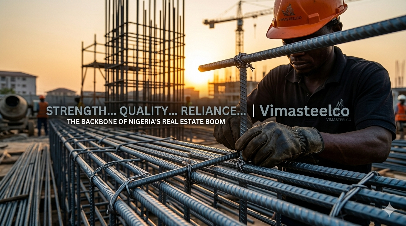 Why High-Tensile Iron Rods are the Backbone of Nigeria’s Real Estate Boom